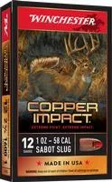 12 Gauge, 2.75 " Copper Impact Sabot Slugs 5 Rounds