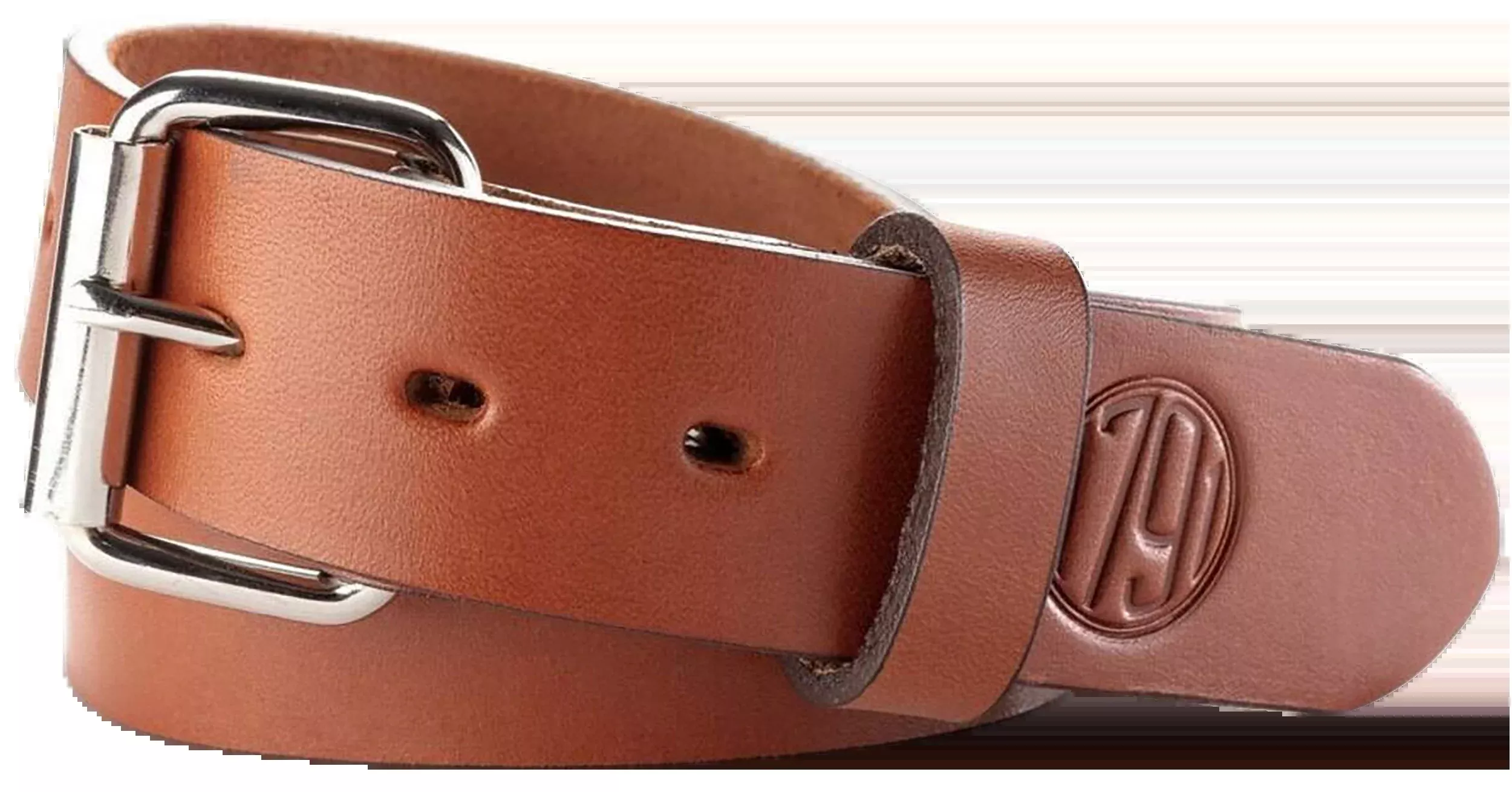 1791 Gunleather BLT-01 Gun Belt Classic Brown Leather 34/38 1.50" Buckle Closure