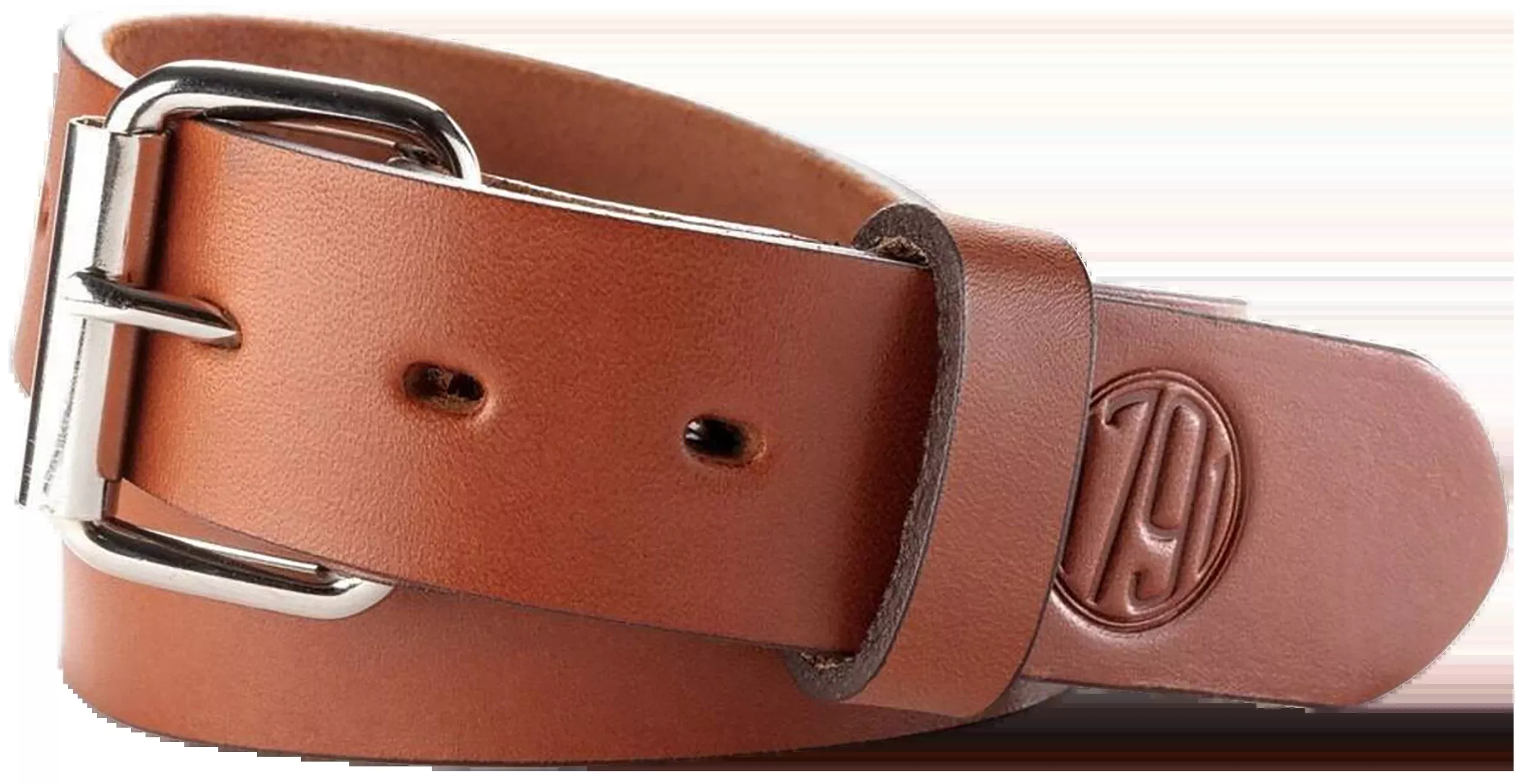 1791 Gunleather BLT-01 Gun Belt Classic Brown Leather 38/42 1.50" Buckle Closure
