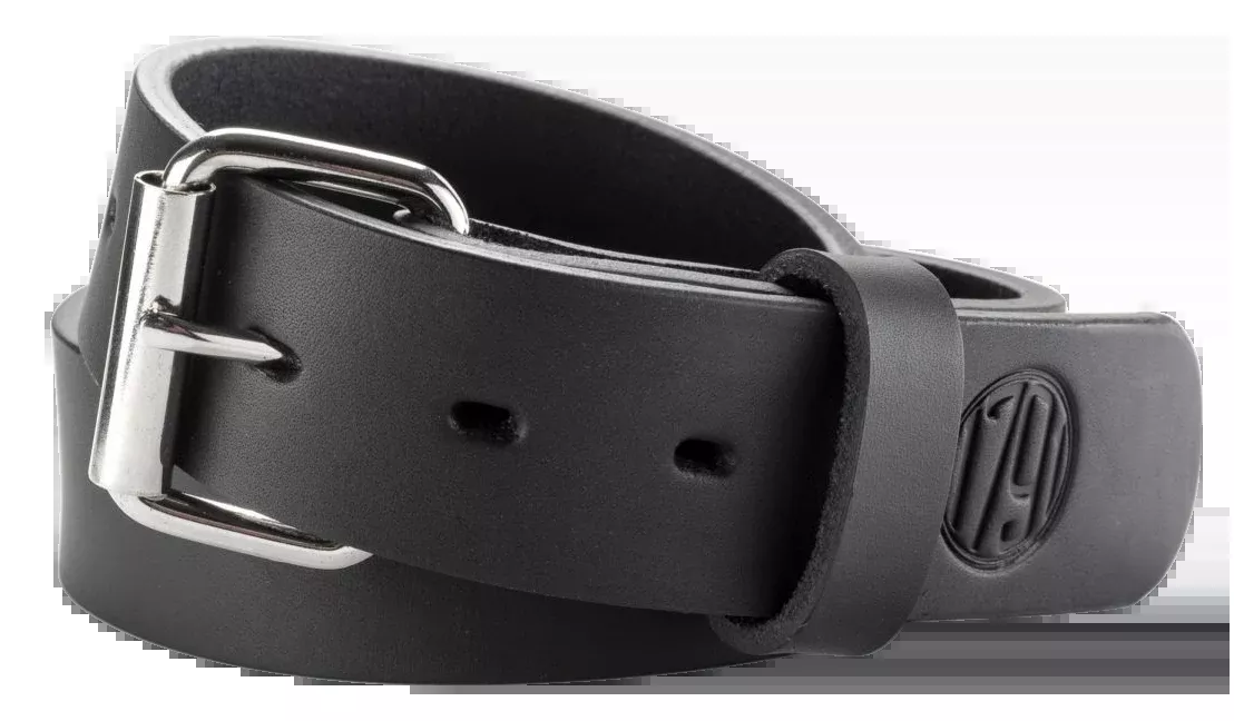 1791 Gunleather BLT-01 Gun Belt Stealth Black Leather 48/52 1.50" Buckle Closure