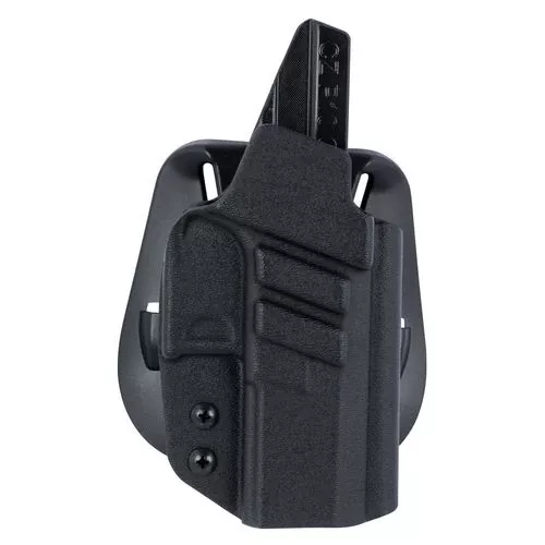 1791 Gunleather TACPDHOWBCZP10BLKR TAC-PDHBlack Kydex OWB CZ P-10 C Right Hand