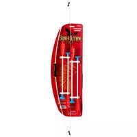 34 " Bow, 4 Arrows, Bow And Quiver