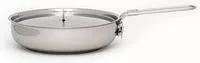 8 " Stainless Steel Skillet And Lid