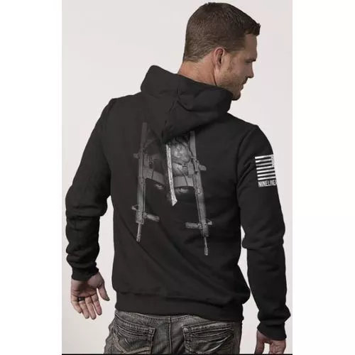 9 Line Daniel Defense Spartan Light Weight Tailgater Sweatshirt - Black