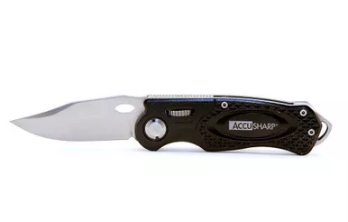 AccuSharp Sport Folding Knife - Black 703C