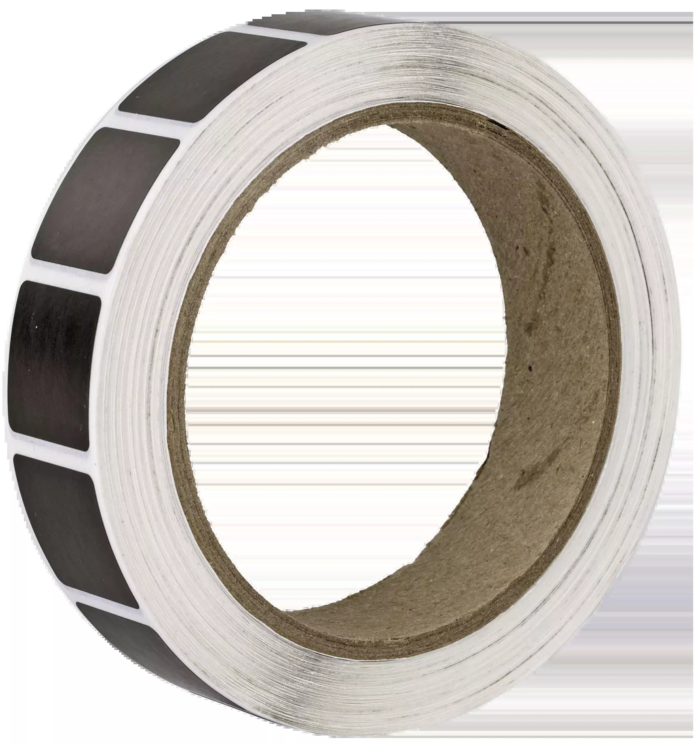 Action Target Square Target Pasters 7/8" Self-Adhesive Black Paper 1000 Per Roll