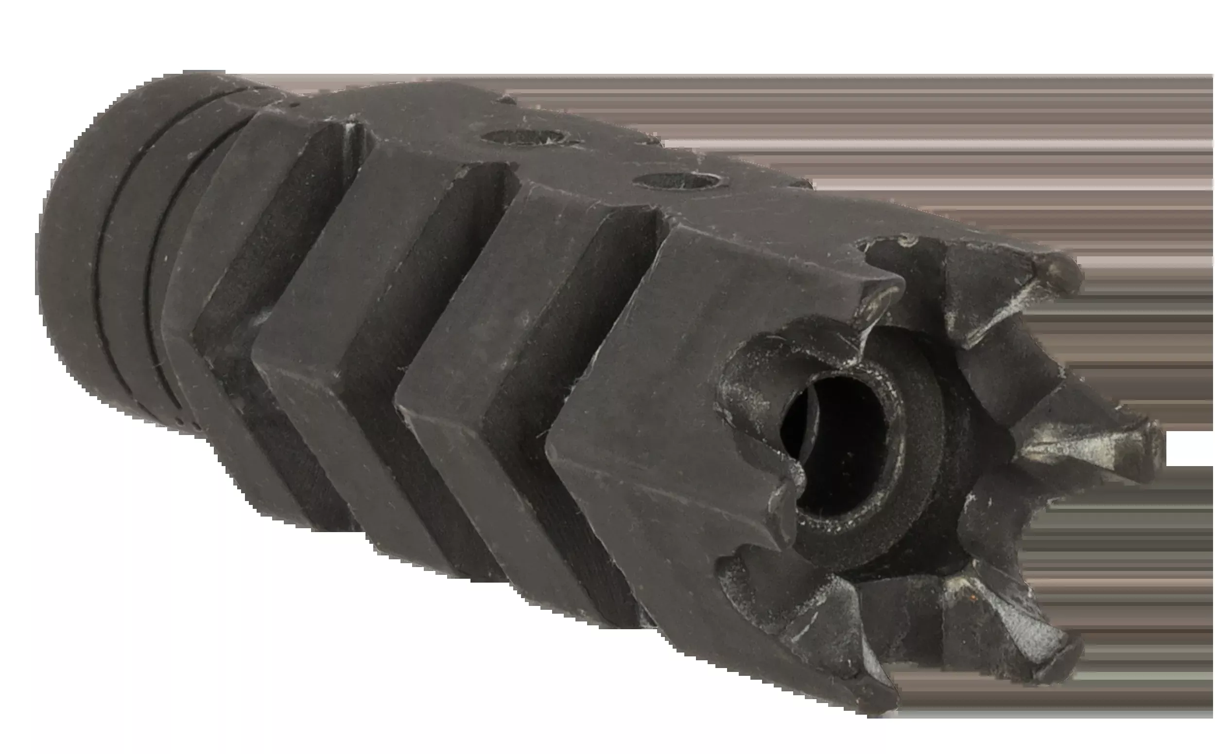 Advanced Technology Shark Muzzle Brake, Black Oxide Steel 1/2-28 for .223/5.56 AR-15 A5102251