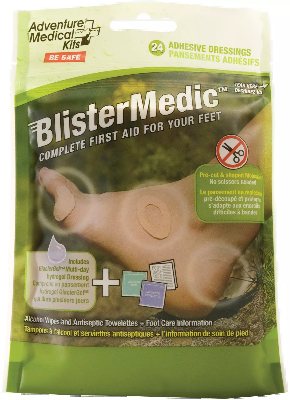 Adventure Medical Kits Blister Medic Blister Prevention Kit - 24 Precut Shapes