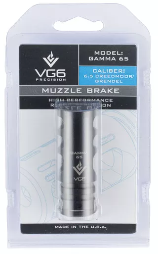 Aero Precision APVG100016A VG6 Gamma 6.5 Creedmoor 6.5 Grendel 6.8mm Rem SPC 5/8"-24 tpi 2.21" Black Nitride Stainless Steel