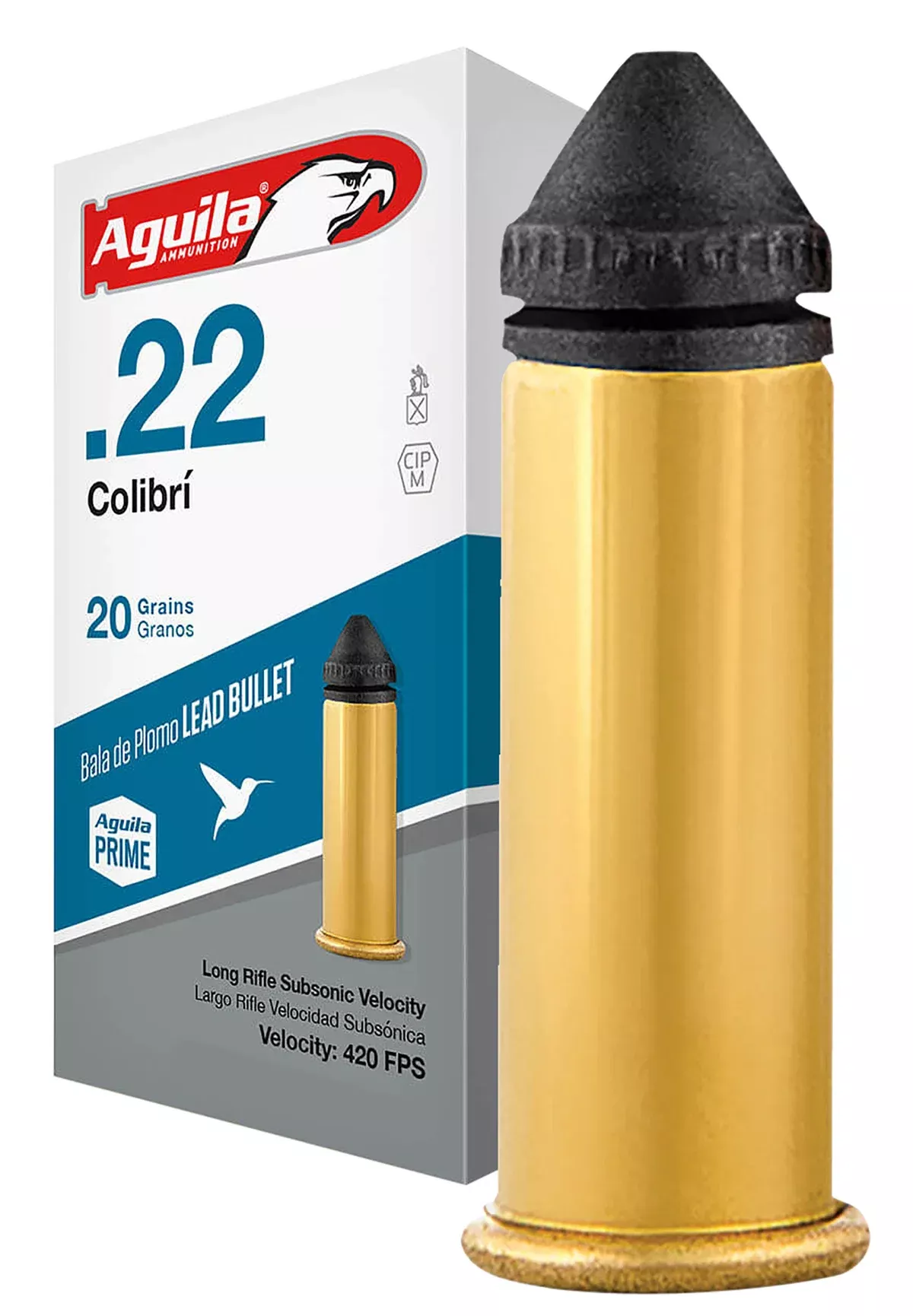 Aguila 1B2220337 Colibri22 LR 20 gr Lead 100 Per Box