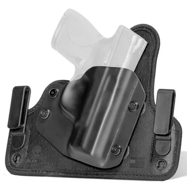Alien Gear Holsters Cloak Tuck Inside Waistband Holster - Fits Glock 19/23/19X/44/45, Right Hand, Black