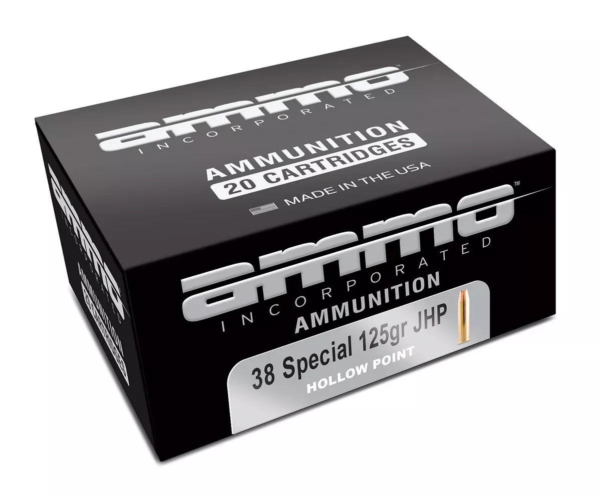 Ammo Inc 38125JHPA20 Signature38 Special 125 gr Jacketed Hollow Point (JHP) 20 Per Box/10 Cs
