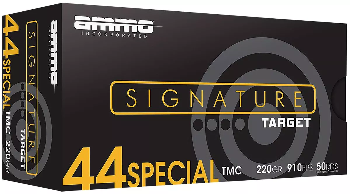 Ammo Inc 44S220TMCA50 Signature44S&W Spl 220gr Total Metal Case 50 Per Box/20 Case