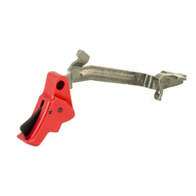 Apex Tactical Action Enhancement Trigger & Trigger Bar for Glock - Gen 3/4 - Red Trigger
