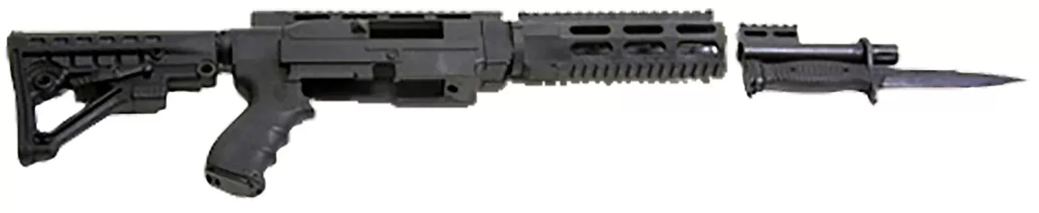 Archangel AA556R AR-15 Style Conversion Stock Black Synthetic 6-Position for Ruger 10/22