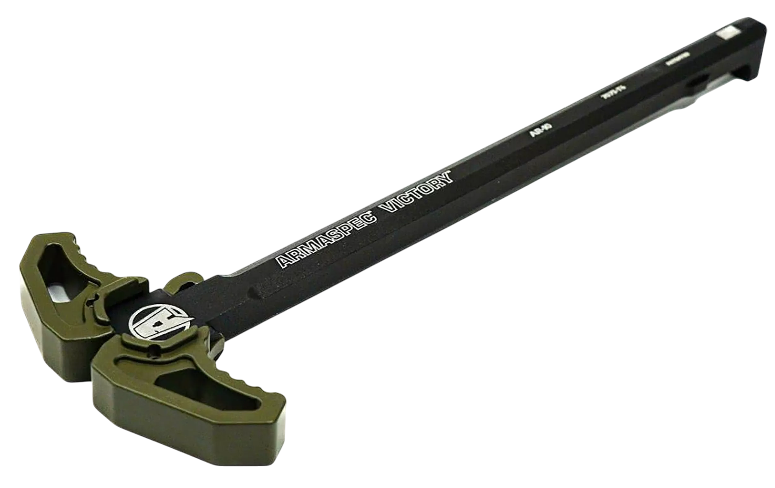 Armaspec ARM162-ODG Victory Charging Handle OD Green Aluminum Ambidextrous Hand
