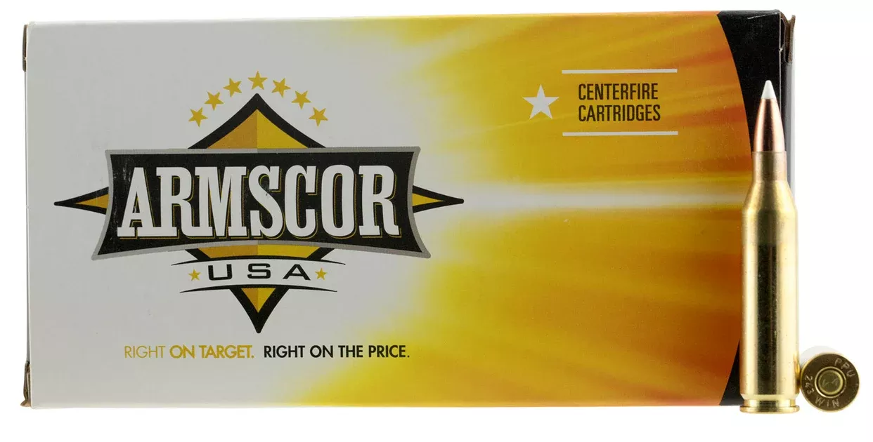 Armscor FAC24390GRAB USA243 Win 90 gr AccuBond 20 Per Box/10 Cs