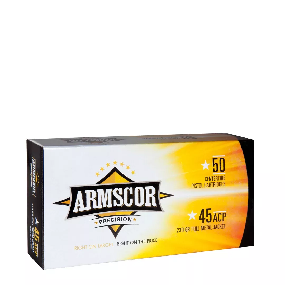 Armscor FAC4512N USA45ACP 230gr Full Metal Jacket 50 Per Box/20 Case