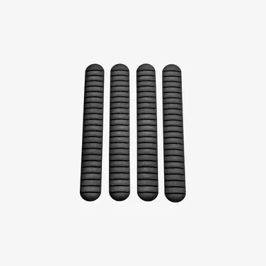 B5 Systems M-LOK Rail Covers - 4 Pack, Black