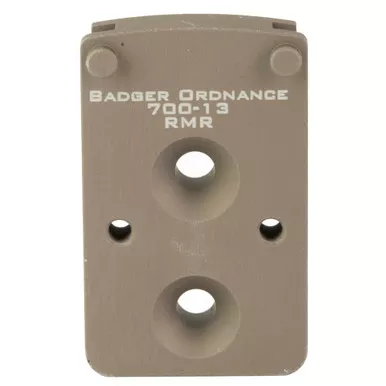 Badger Ordnance C1 12 O'Clock Top Optical Platform RMR Tan - 700-13