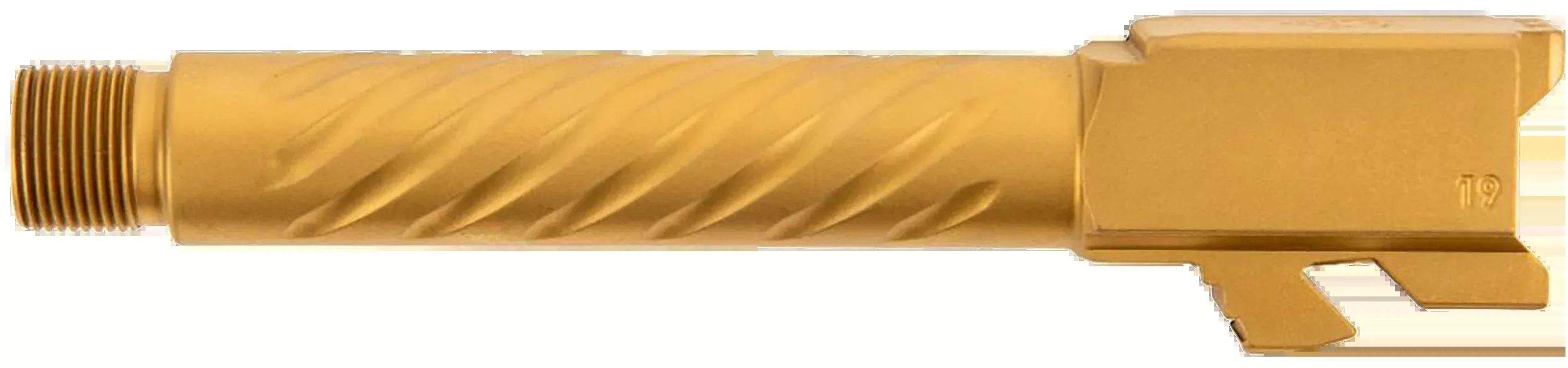 Ballistic Advantage Premium Series Glock 19 Gen 3-5 9mm Threaded Spiral Fluted Barrel BAPSG195T3G