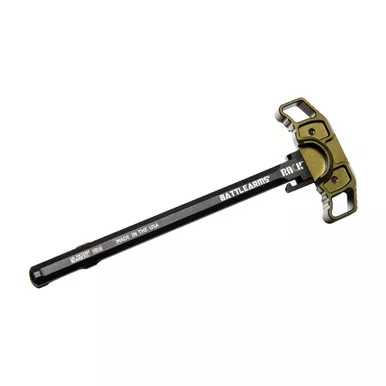 Battle Arms Development, RACK Charging Handle, Fits AR-15, Anodized Finish, Olive Drab Green