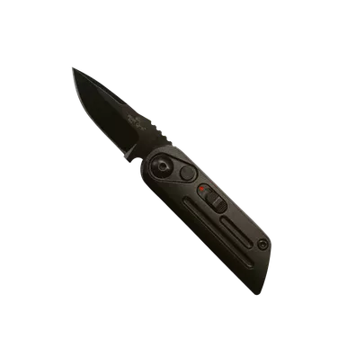 Bear OPS Bold Action XIV AUTO Folding Knife - 1.75" Sandvik 14C28N Black Drop Point Blade, Aluminum Handles