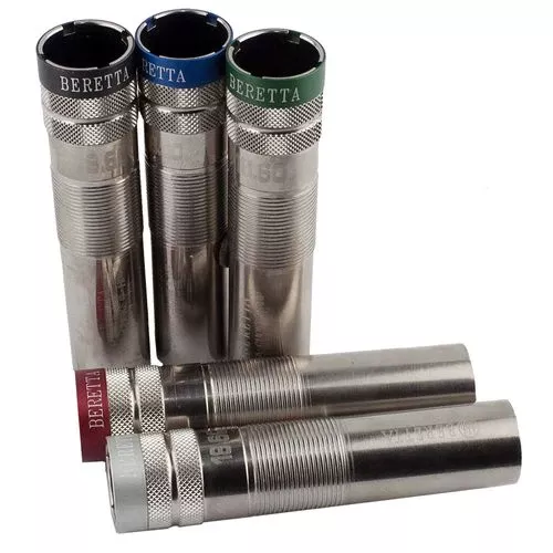 Beretta USA C62142 Optima-Choke HP 12 Gauge Improved Cylinder Extended Steel Silver w/Colored Band