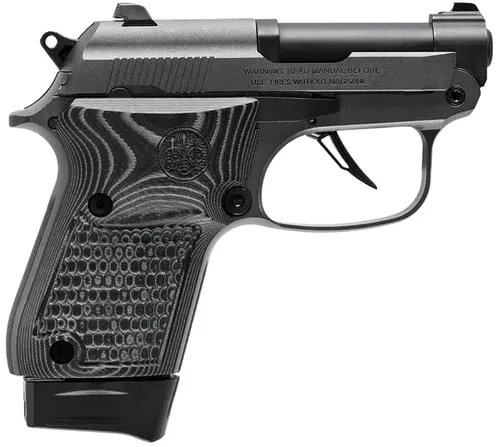 Beretta USA J20X22R8M2 20X Bobcat Youre On Your Own22 LR 8+1 2.40" Black Steel Barrel, Silver Cerakote ELS/Serrated Steel Slide, Black Polymer Frame w/Beavertail, Helica Texture Grip