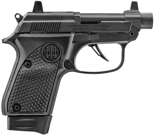 Beretta USA J20X22R8TB 20X Bobcat 22 LR 8+1 2.80" Black Steel Barrel, ELS/Serrated Steel Slide & Polymer Frame w/Beavertail, Helica Texture Grip