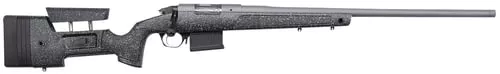 Bergara Rifles BPR2065MC Premier HMR Pro 6.5 Creedmoor 5+1 24" Threaded Barrel, Tactical Gray Cerakote,Black with Gray Fleck Stock