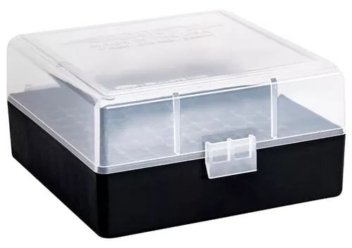 Berrys 03856 Ammo Box223Rem/5.56NATO Clear/Black Polypropylene 100rd