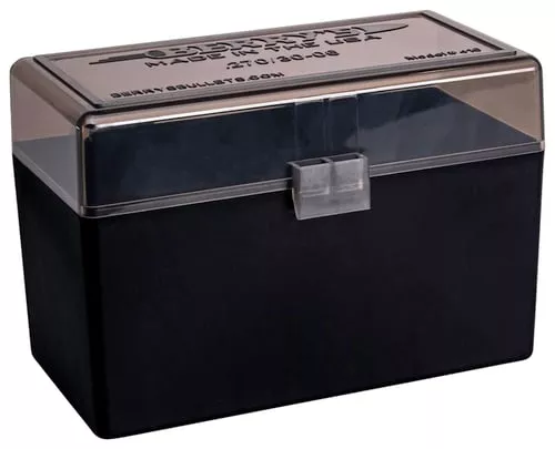 Berrys 32019 Ammo Box270Win/30-06Springfield Smoke/Black Polypropylene 50rd