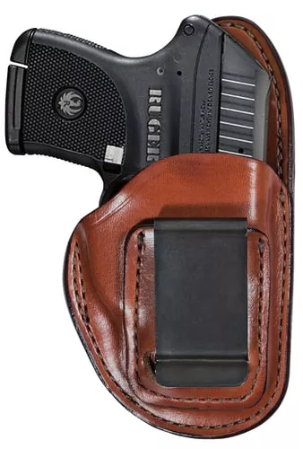 Bianchi 19238 100 ProfessionalSize 14 IWB Leather Tan Belt Clip Fits Browning Hi-Power/Ruger SR/Colt 1911 Government Right Hand