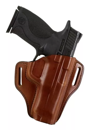 Bianchi 25016 57 RemedyOWB Size 10 Tan Leather Belt Slide Fits Colt 1911 Government Right Hand