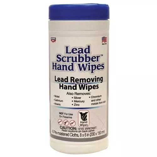 Birchwood Casey 32440 Lead Scrubber Hand Wipes 40 Per Pack