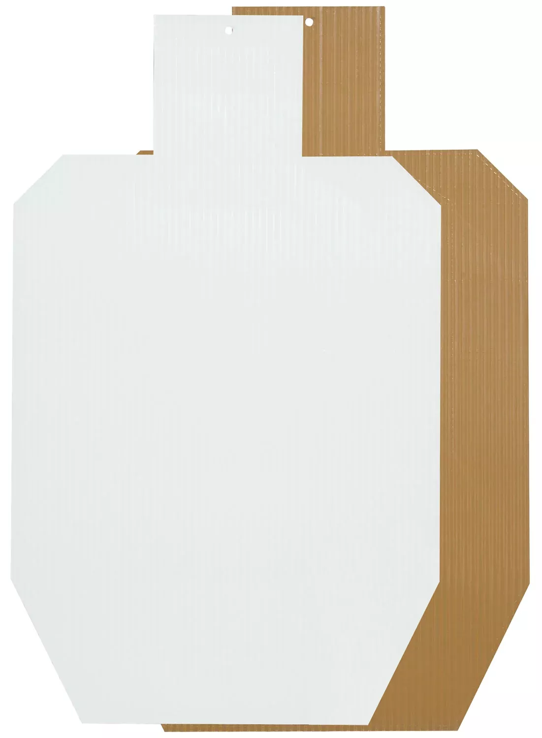 Birchwood Casey 38459 SharpshooterBrown/White Pistol/Rifle ISPC Silhouette
