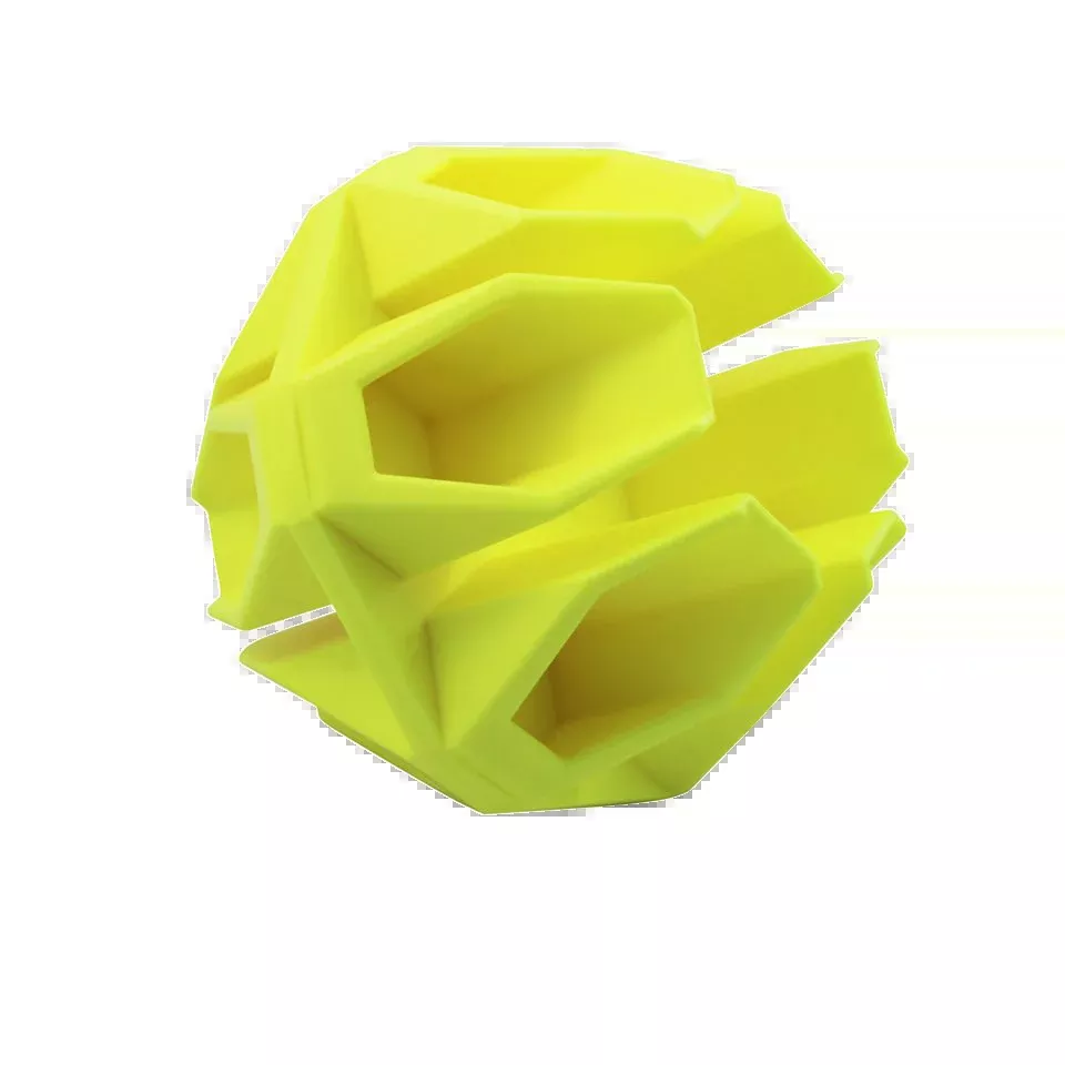 Birchwood Casey Ground Strike Hex Ball 6" Yellow Pistol/Rifle Reactive Target
