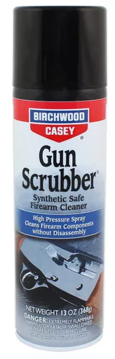 Birchwood Casey Gun Scrubber - Synthetic Safe Cleaner, Aerosol Can, 13oz