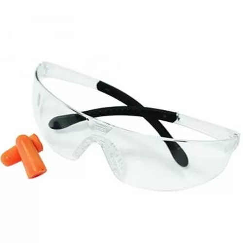 Birchwood Casey Lycus Shooting Glasses w/ Earplugs
