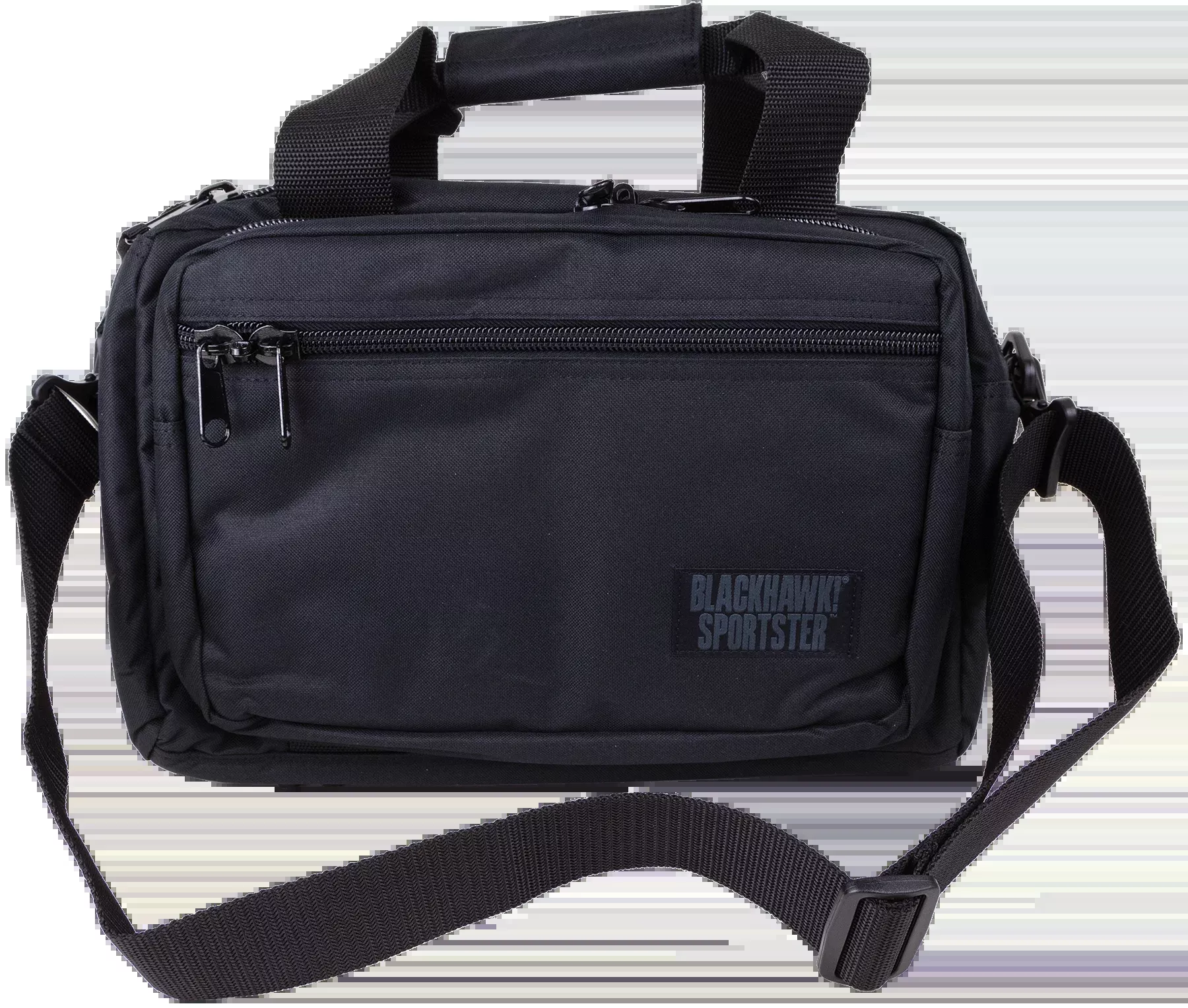 Blackhawk Sportster Deluxe Range Bag Black 600D Polyester - Holds 2 Handguns
