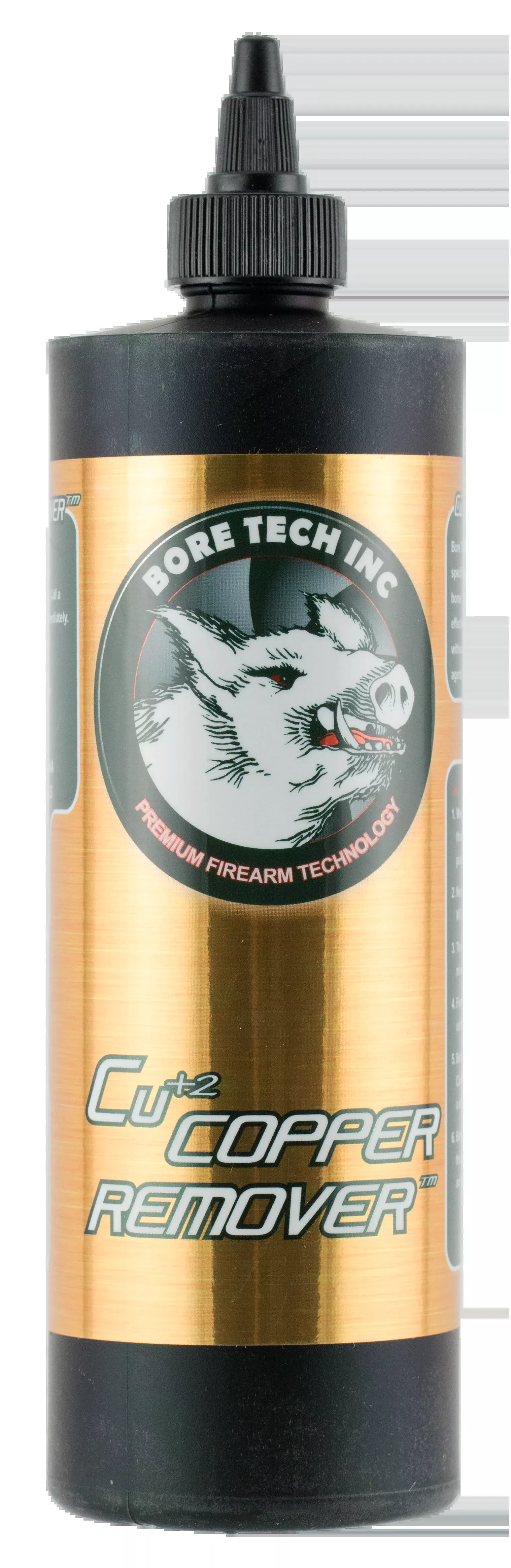 Bore Tech Cu+2 Copper Remover 16 oz Squeeze Bottle