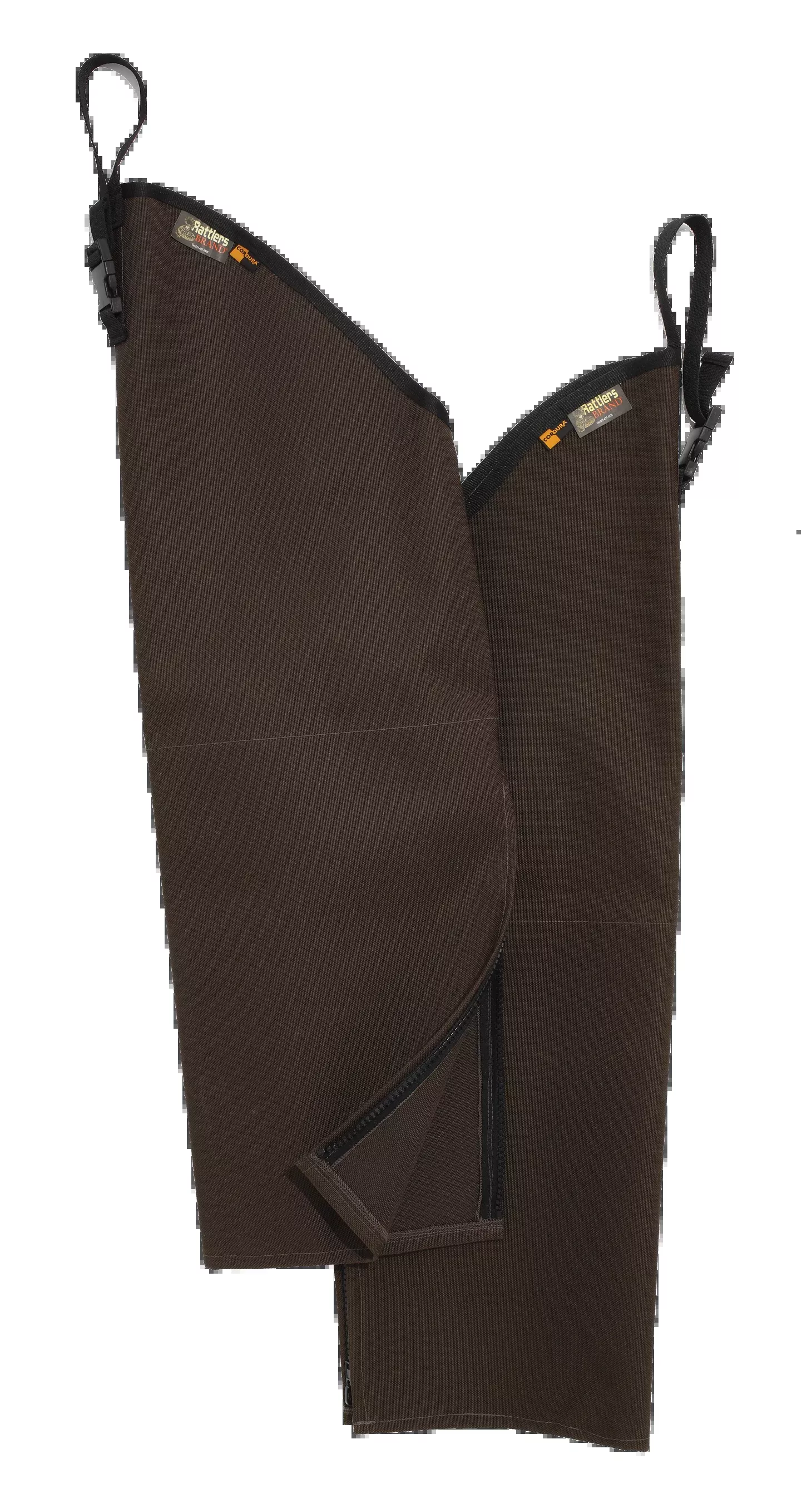 Boyt Harness Rattlers Snake Chaps 1000D Nylon Brown Regular 26" Adjustable Straps