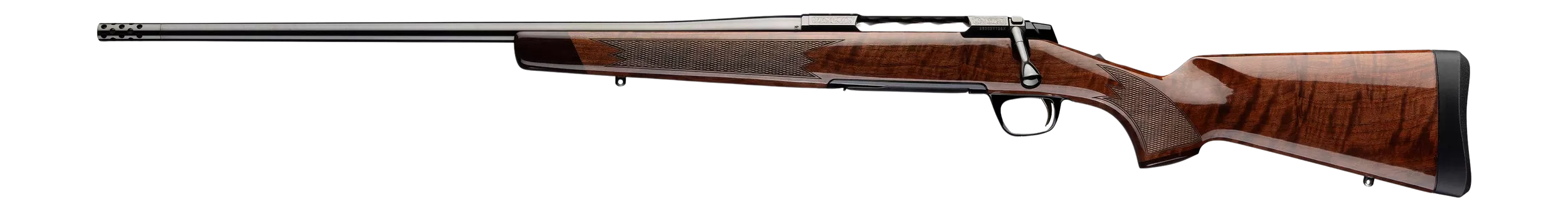 Browning 036123226 X-Bolt 2 Medallion 30-06 Springfield 4+1 22" Gloss Blued Threaded Barrel, Gloss Blue w/Engraving Steel Drilled & Tapped Receiver, Fixed Grade II Walnut Stock, Left Hand