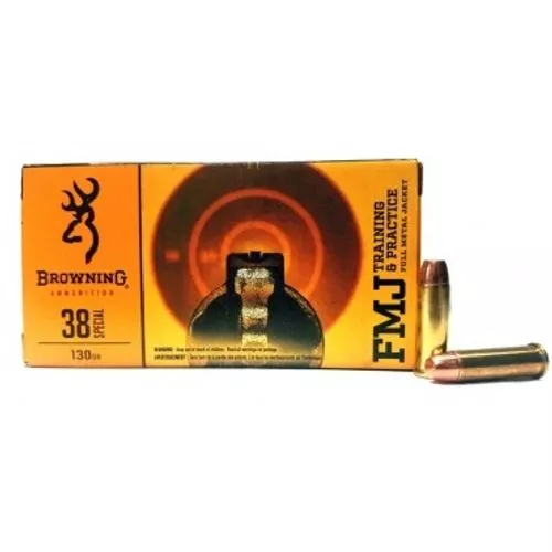 Browning 38 SpecialTraining & Practice 130 Grain Full Metal Jacket