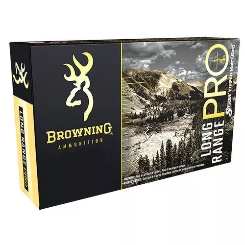 Browning Ammo B192530001 Long Range Pro300 WSM 195 gr Sierra MatchKing BTPT 20 Bx/ 10 Cs
