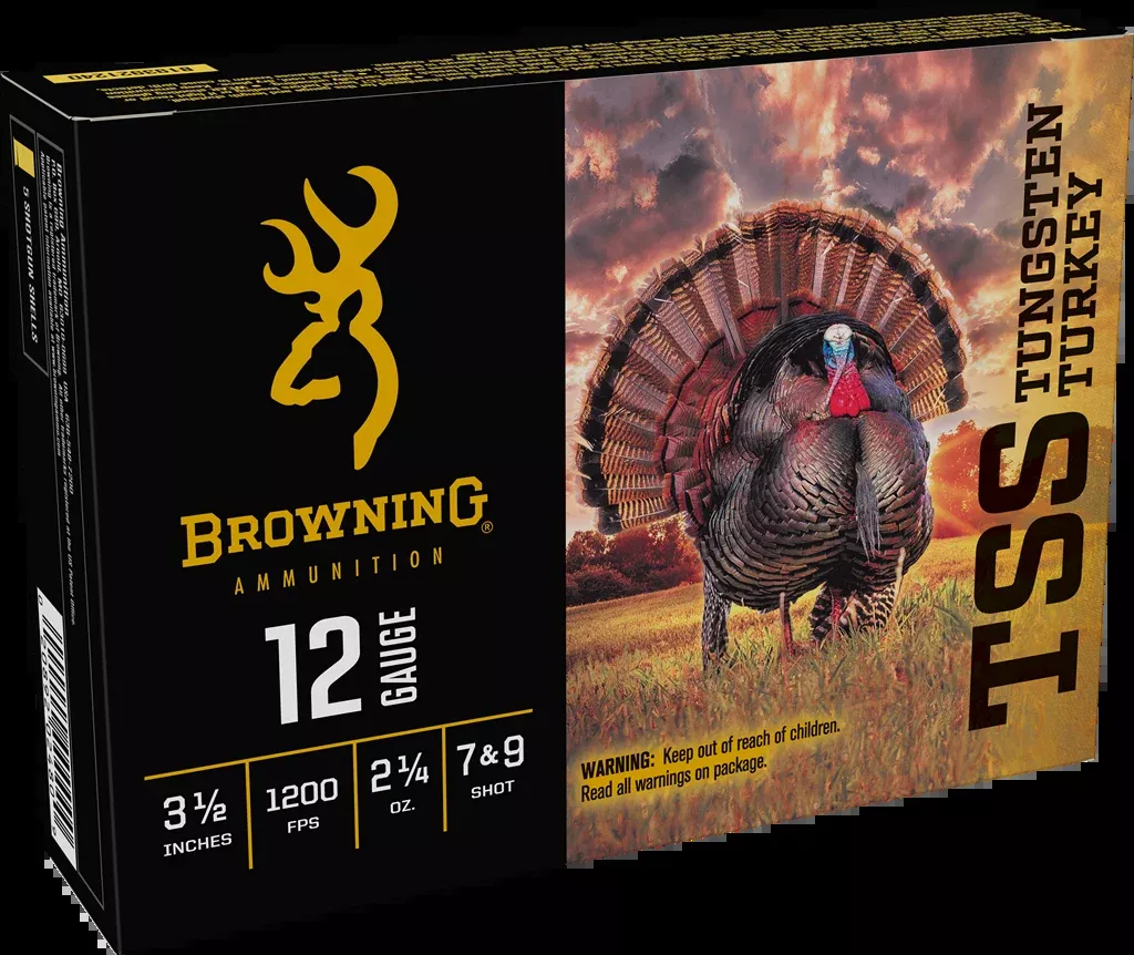 Browning Ammo TSS Tungsten Turkey 12 Gauge 3.5" 2-1/4 oz 7/9 Shot - Box or Case