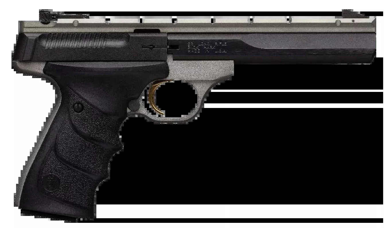 Browning Buck Mark Contour 22 LR 5.5" 10+1 SAO Pistol - Gray Anodized Frame
