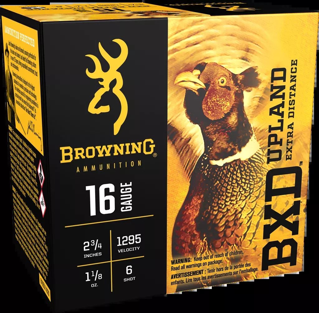Browning BXD Upland 16 Gauge 2.75" 1 1/8 oz #6 Shot 25 Rounds - Box or Case