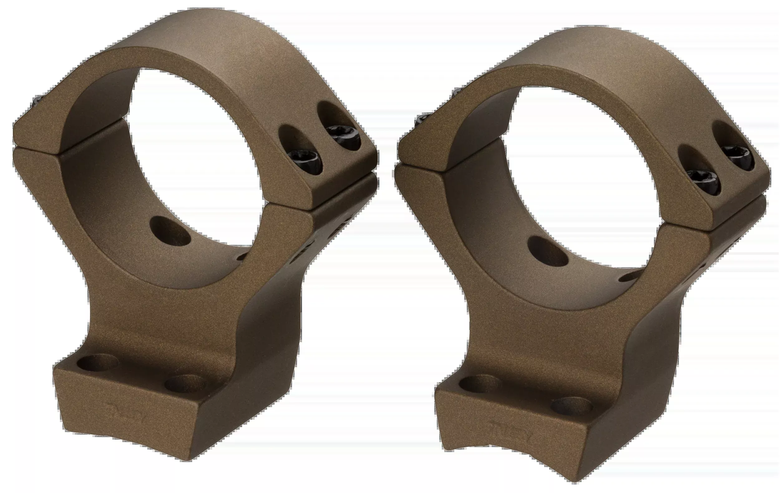 Browning X-Bolt Scope Mount System X-Lock 1" Medium Rings Burnt Bronze Cerakote